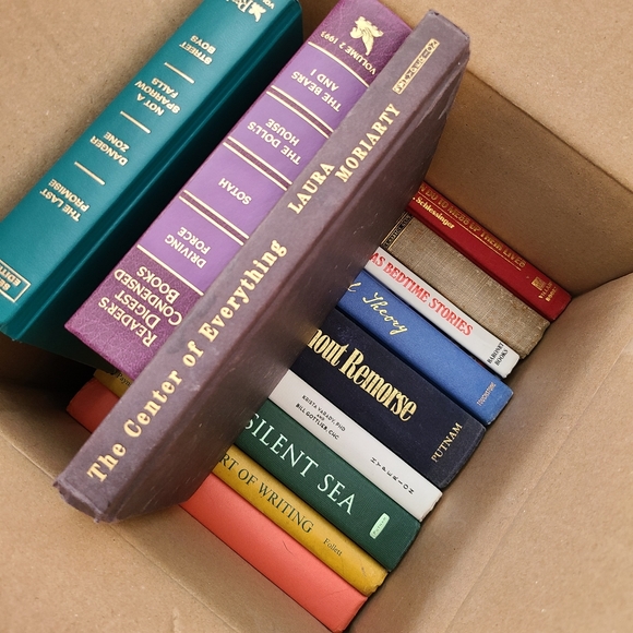 Hardcover Books Home decor craft ephemra mantle library u choose color - Picture 7 of 11